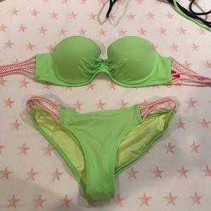 Neon green VS bikini